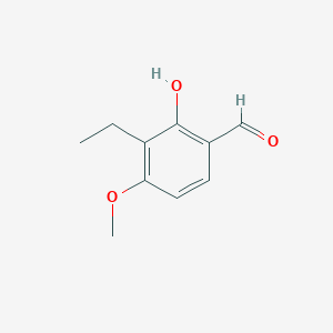 molecular formula C10H12O3 B1515058 3-ethyl-2-hydroxy-4-methoxyBenzaldehyde 