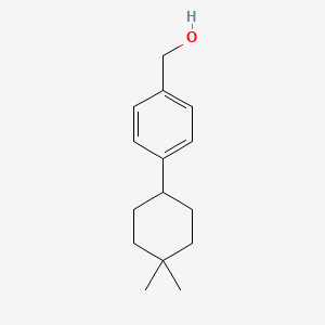 molecular formula C15H22O B1515095 4-(4,4-Dimethylcyclohexyl)-benzenmethanol 