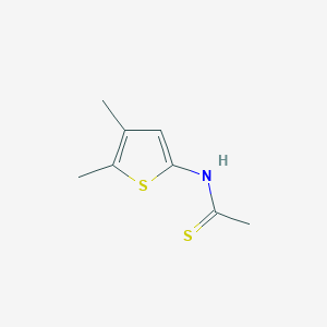 N-(4,5-dimethylthiophen-2-yl)ethanethioamide