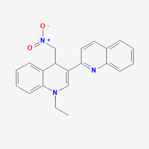 1'-ethyl-4'-(nitromethyl)-4'H-2,3'-biquinoline