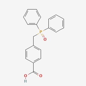 4-[(Diphenylphosphoryl)methyl]benzoic acid