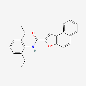 N-(2,6-diethylphenyl)naphtho[2,1-b]furan-2-carboxamide