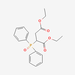 Diethyl 2-(diphenylphosphoryl)butanedioate