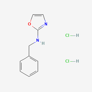 molecular formula C10H12Cl2N2O B1515200 Benzyloxazol-2-ylamine dihydrochloride 