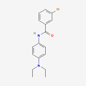 3-bromo-N-[4-(diethylamino)phenyl]benzamide