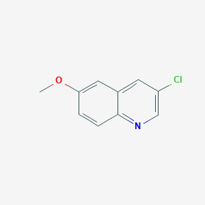 molecular formula C10H8ClNO B1515206 3-Chloro-6-methoxyquinoline CAS No. 861553-63-1