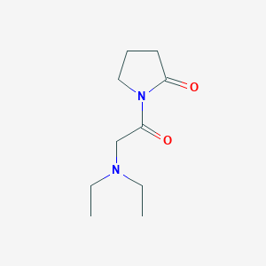 1-[(Diethylamino)acetyl]pyrrolidin-2-one