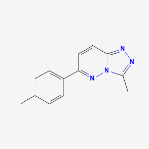 3-Methyl-6-(4-methylphenyl)[1,2,4]triazolo[4,3-b]pyridazine