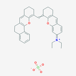 molecular formula C35H36ClNO6 B1515222 Fluorescent red NIR 880 