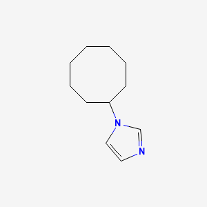 molecular formula C11H18N2 B1515269 1-Cyclooctyl-1H-imidazole 