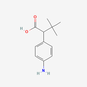 2-(4-Aminophenyl)-3,3-dimethylbutanoic acid