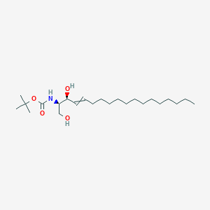 molecular formula C23H45NO4 B1515297 tert-Butyl [(2R,3S)-1,3-dihydroxyoctadec-4-en-2-yl]carbamate CAS No. 609812-03-5