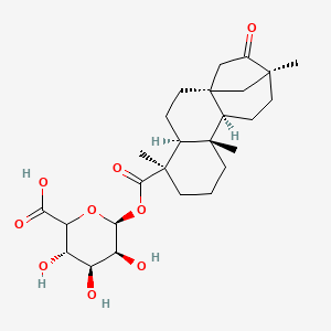 molecular formula C26H38O9 B1515298 Isosteviol Acyl-beta-D-glucuronide 