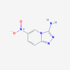 molecular formula C6H5N5O2 B1515302 6-Nitro-[1,2,4]triazolo[4,3-a]pyridin-3-amine CAS No. 1369508-15-5