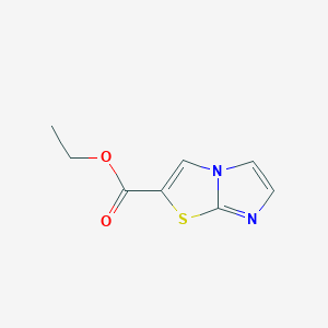 molecular formula C8H8N2O2S B1515303 Ethyl imidazo[2,1-b]thiazole-2-carboxylate CAS No. 349480-76-8