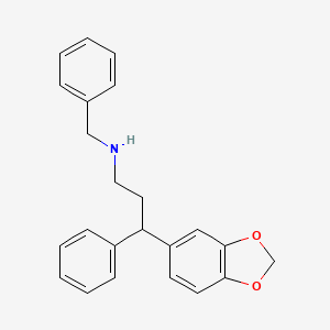 3-(1,3-benzodioxol-5-yl)-N-benzyl-3-phenylpropan-1-amine