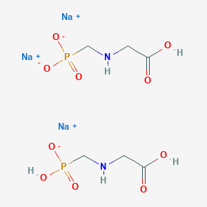 molecular formula C6H13N2Na3O10P2 B1515310 Glyphosate-sesquisodium CAS No. 70393-85-0