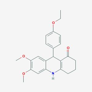 9-(4-ethoxyphenyl)-6,7-dimethoxy-3,4,9,10-tetrahydroacridin-1(2H)-one