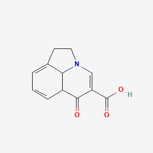 6-oxo-1,2,6a,9b-tetrahydro-6H-pyrrolo[3,2,1-ij]quinoline-5-carboxylic acid