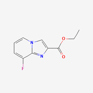 molecular formula C10H9FN2O2 B1515399 Ethyl 8-fluoroimidazo[1,2-a]pyridine-2-carboxylate CAS No. 1260843-88-6