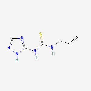 Urea, 1-allyl-2-thio-3-(2H-1,2,4-triazolyl)-