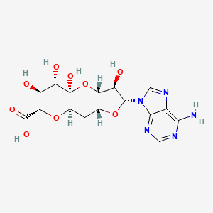 molecular formula C16H19N5O9 B1515420 Aureofuscin CAS No. 58194-38-0