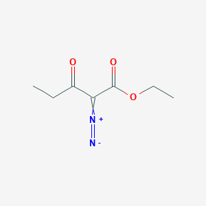 molecular formula C7H10N2O3 B1515492 Ethyl 2-diazo-3-oxopentanoate 