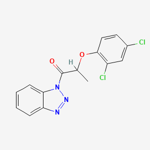 1-(1H-benzotriazol-1-yl)-2-(2,4-dichlorophenoxy)propan-1-one