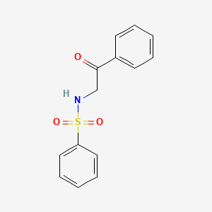 N-(2-oxo-2-phenylethyl)benzenesulfonamide