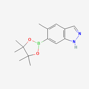 5-Methyl-6-(4,4,5,5-tetramethyl-1,3,2-dioxaborolan-2-YL)-1H-indazole