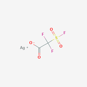 Fluorosulfonyldifluoroacetic acid silver(I) salt