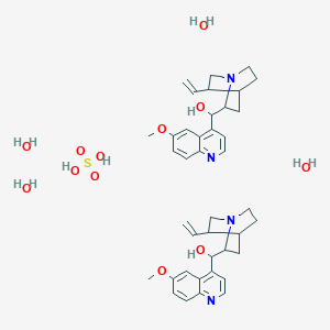 Bis((-)-quinine) sulfuric acid tetrahydrate