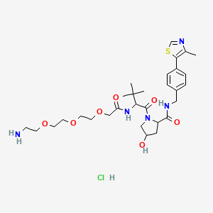 (S,R,S)-AHPC-PEG3-NH2 hydrochloride