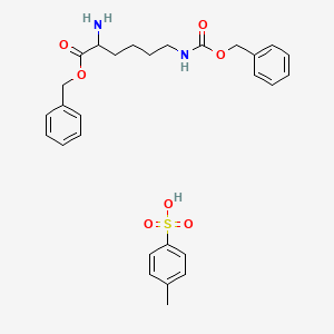 Benzyl 2-amino-6-{[(benzyloxy)carbonyl]amino}hexanoate; para-toluene sulfonate