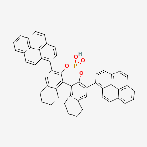 13-hydroxy-10,16-di(pyren-1-yl)-12,14-dioxa-13λ5-phosphapentacyclo[13.8.0.02,11.03,8.018,23]tricosa-1(23),2,8,10,15,17-hexaene 13-oxide