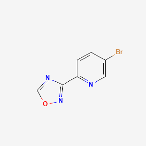 3-(5-Bromopyridin-2-yl)-1,2,4-oxadiazole