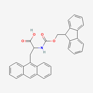 3-(anthracen-9-yl)-2-{[(9H-fluoren-9-ylmethoxy)carbonyl]amino}propanoic acid