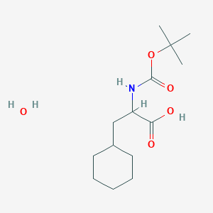 molecular formula C14H27NO5 B15155594 Boc-beta-cyclohexyl-D-Ala-OH 