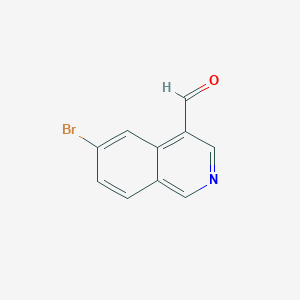 6-Bromoisoquinoline-4-carbaldehyde