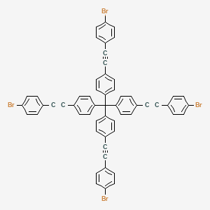 Tetrakis(4-((4-bromophenyl)ethynyl)phenyl)methane