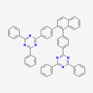 6,6'-(Naphthalene-1,2-diylbis(4,1-phenylene))bis(2,4-diphenyl-1,3,5-triazine)