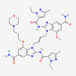 molecular formula C42H51N13O7 B15156876 STING agonist 3;Tautomerism;diABZI STING agonist-3 