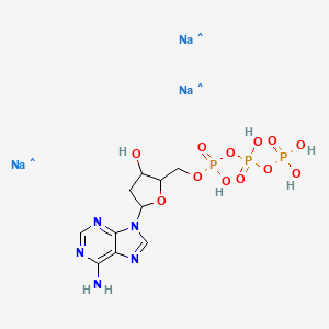 molecular formula C10H16N5Na3O12P3 B15156879 Deoxyadenosine triphosphate trisodium 