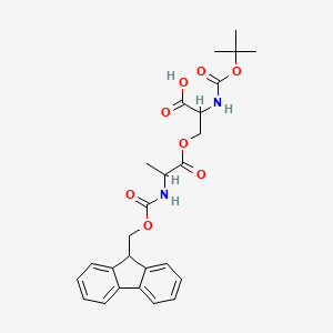 Boc-Ser(Ala-Fmoc)-OH