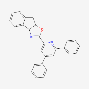 2-(4,6-diphenylpyridin-2-yl)-4,8b-dihydro-3aH-indeno[1,2-d][1,3]oxazole