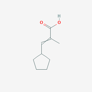 2-Propenoic acid, 3-cyclopentyl-2-methyl-