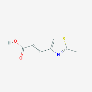 3-(2-Methyl-1,3-thiazol-4-yl)prop-2-enoicacid