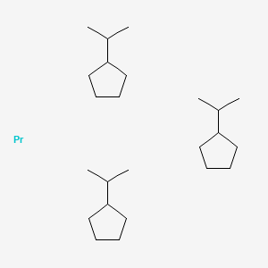 Praseodymium;propan-2-ylcyclopentane