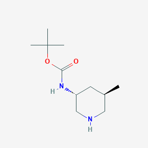 B151575 (3R,5R)-3-(Boc-amino)-5-methylpiperidine CAS No. 1227919-32-5