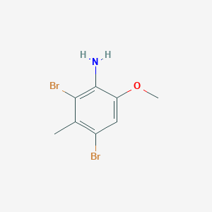 2,4-Dibromo-6-methoxy-3-methylaniline